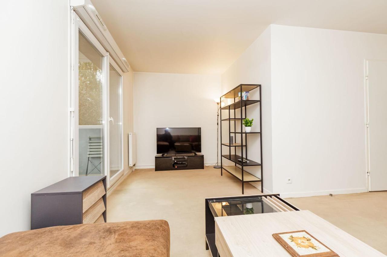 Bright 68 M2 Apartment Near The Stade De France Aubervilliers Exteriör bild