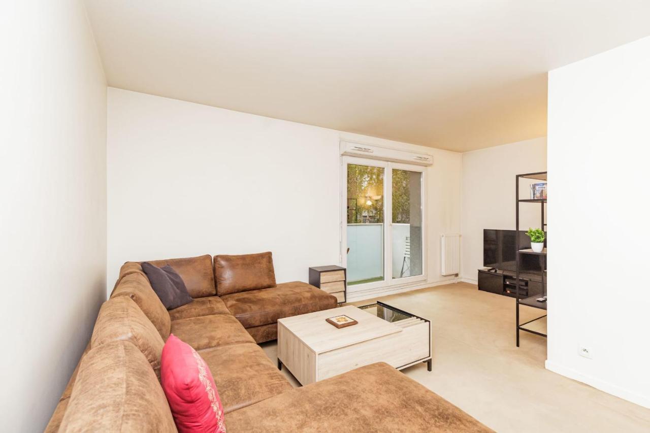 Bright 68 M2 Apartment Near The Stade De France Aubervilliers Exteriör bild