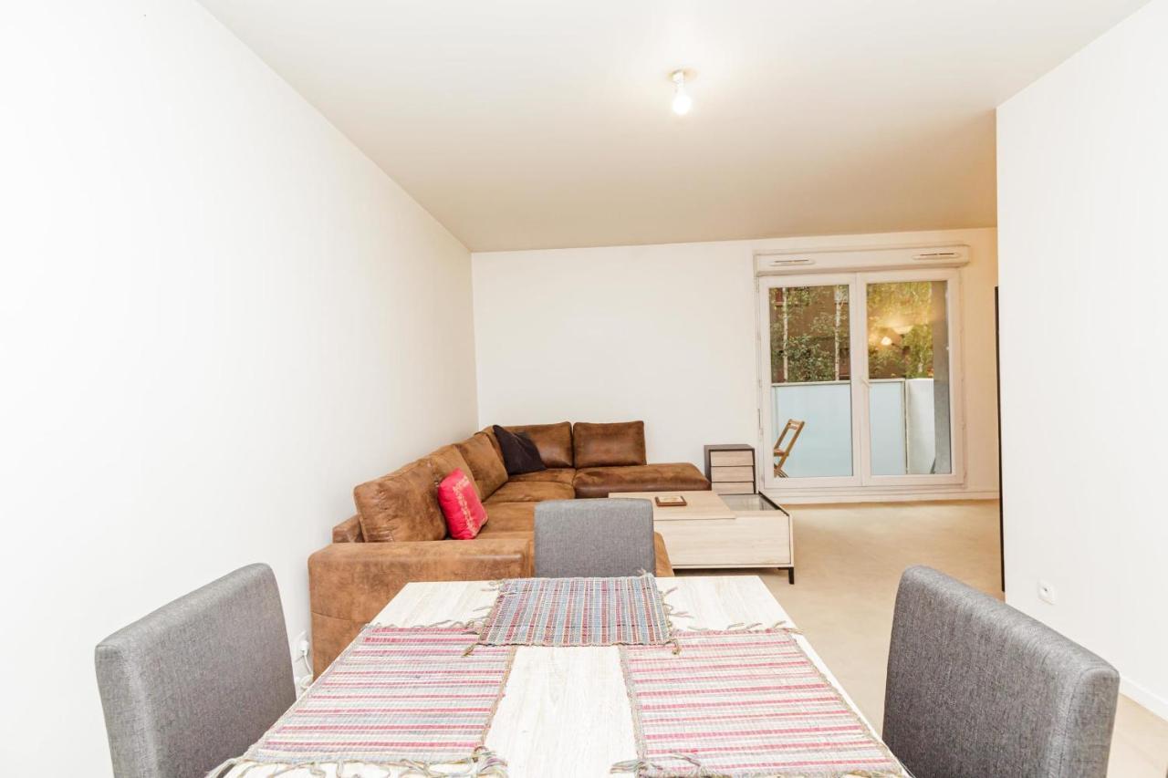 Bright 68 M2 Apartment Near The Stade De France Aubervilliers Exteriör bild