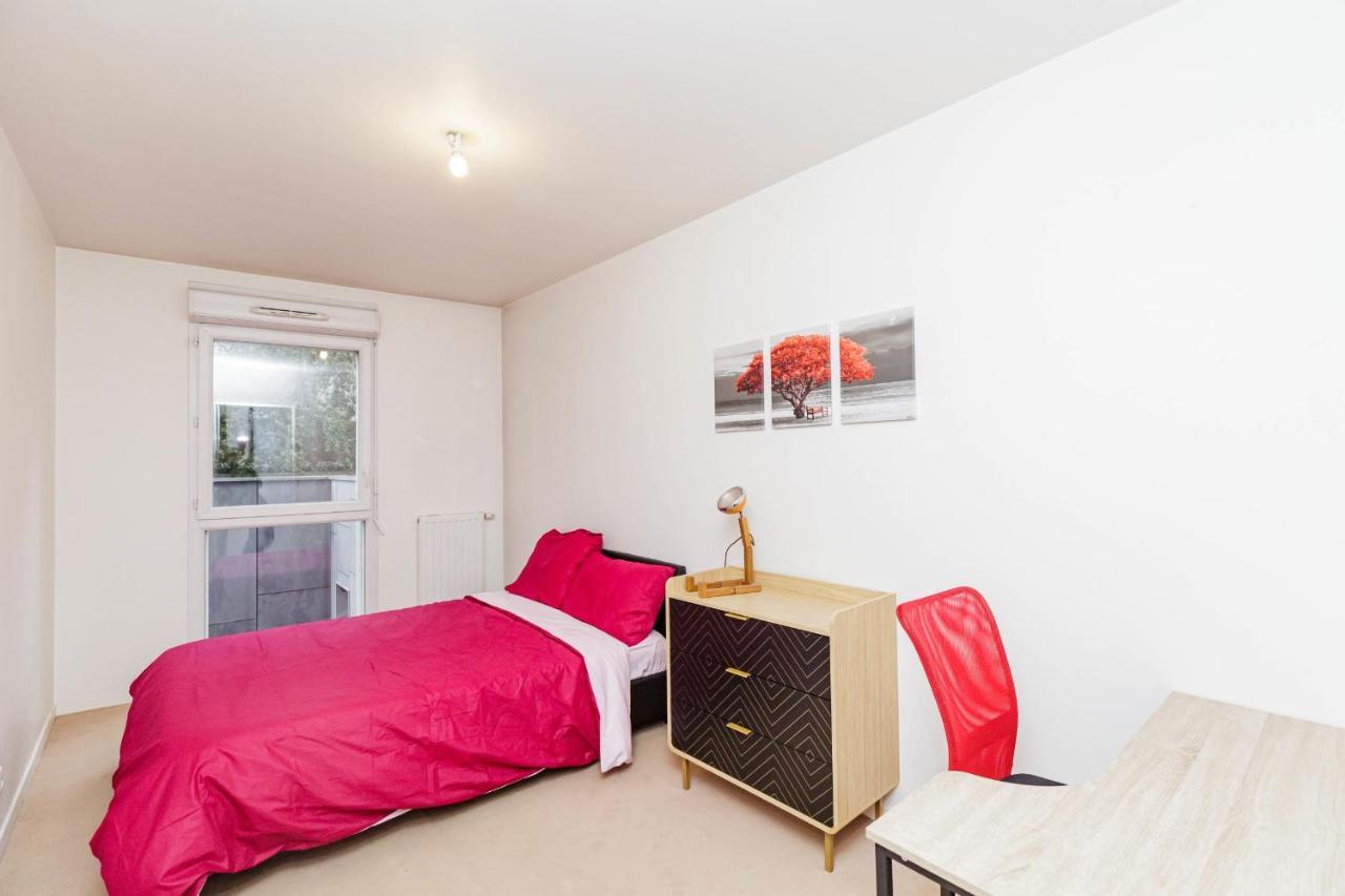 Bright 68 M2 Apartment Near The Stade De France Aubervilliers Exteriör bild