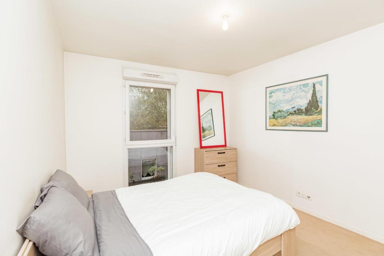 Bright 68 M2 Apartment Near The Stade De France Aubervilliers Exteriör bild