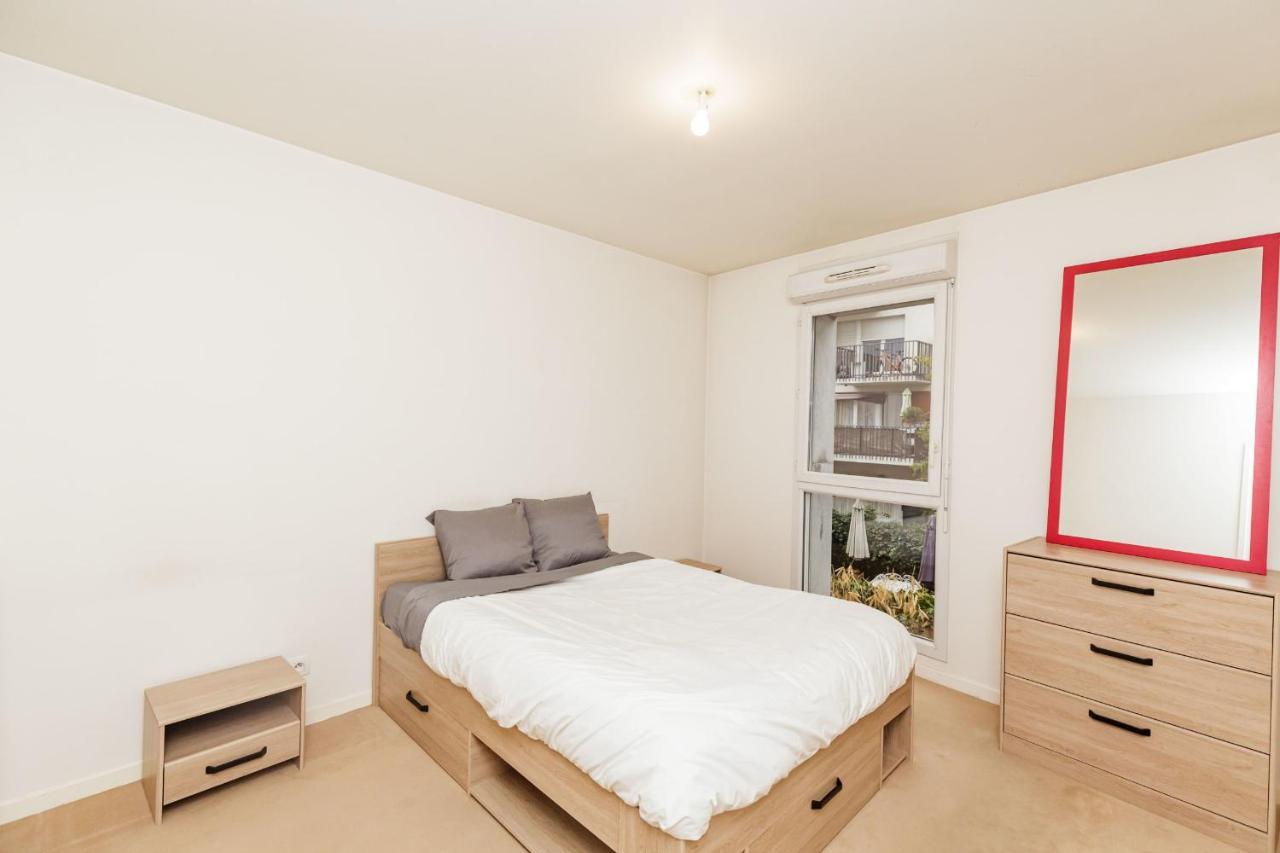 Bright 68 M2 Apartment Near The Stade De France Aubervilliers Exteriör bild